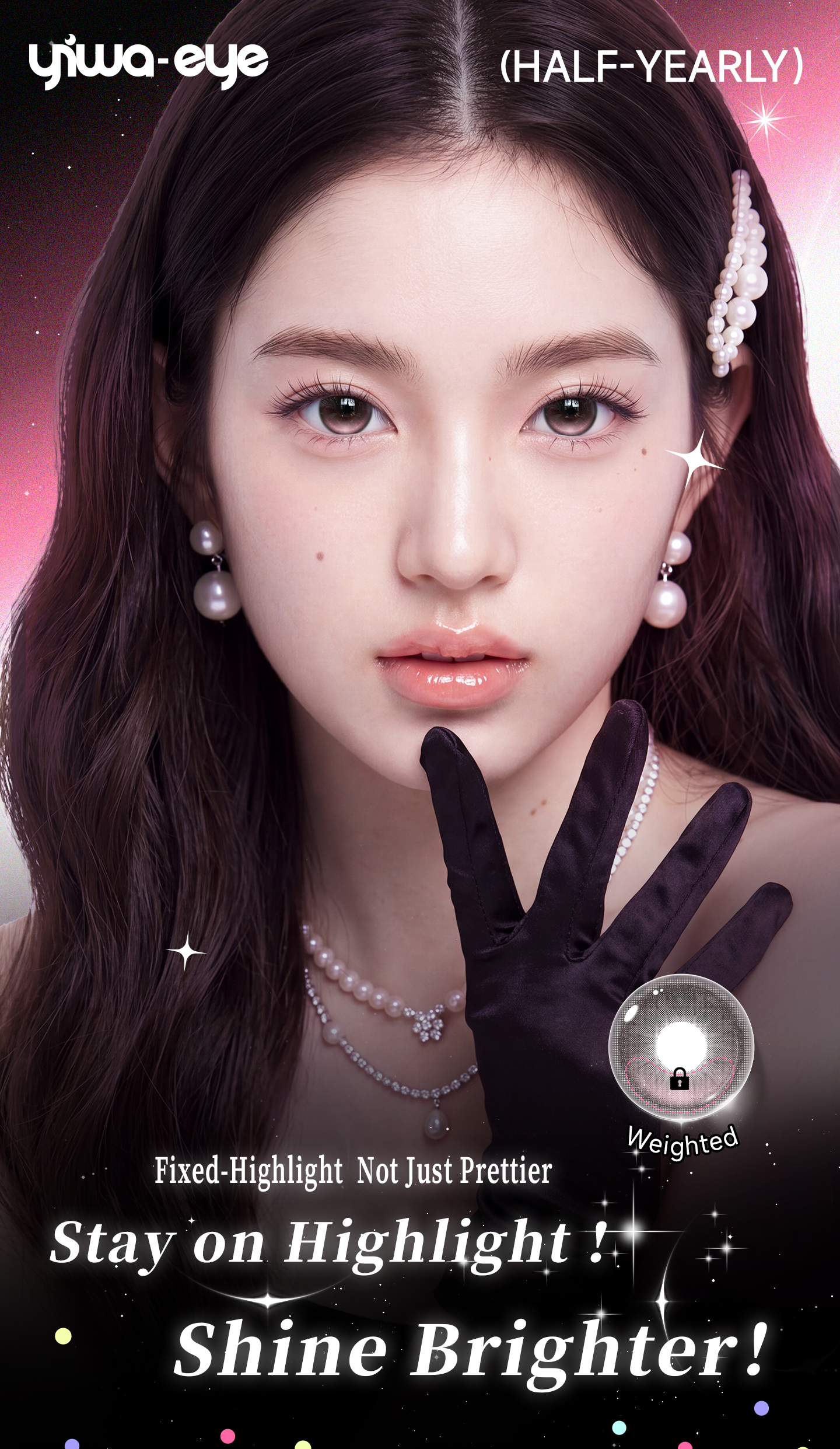アイライナー sold out Love Drunk【Weighted & Full G.DIA】 | Half Yearly (2pcs)_contacts